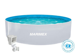 Bazén Marimex Orlando 3,66x0,91 m s příslušenstvím - motiv bilý