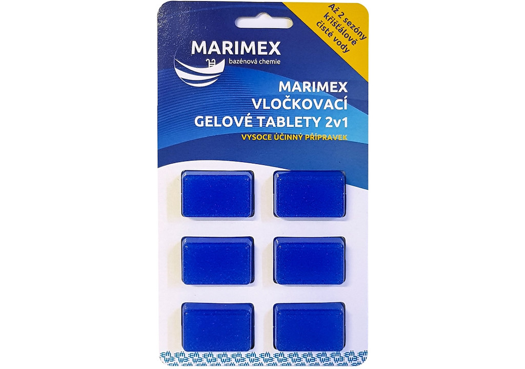 Vločkovací gelová tableta 2v1 Marimex