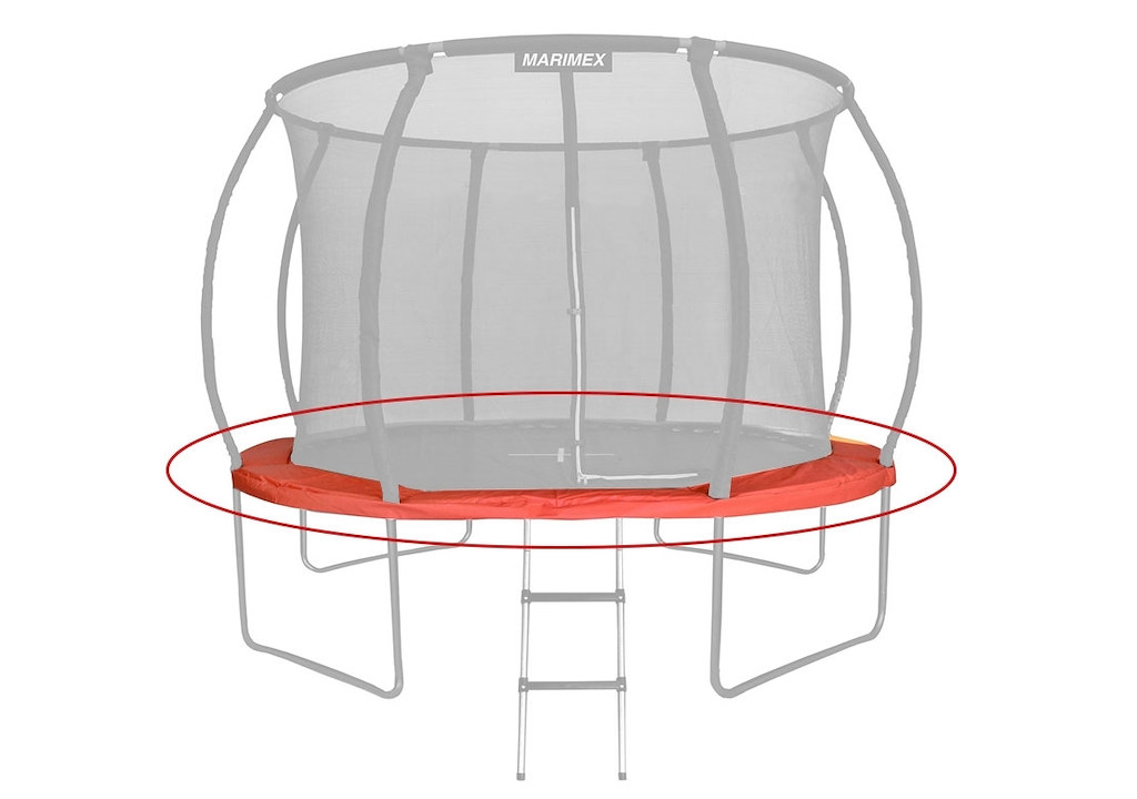 Náhradní skákací plocha pro trampolínu Marimex 457 cm - 90 pružin / průměr 406 c