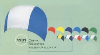 Koupací čepice POLYESTER JR 1901 červená  Zelená