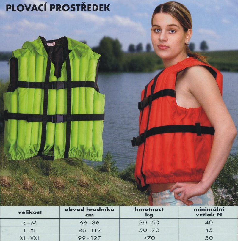 Vesta vodácká XL-XXL žlutá