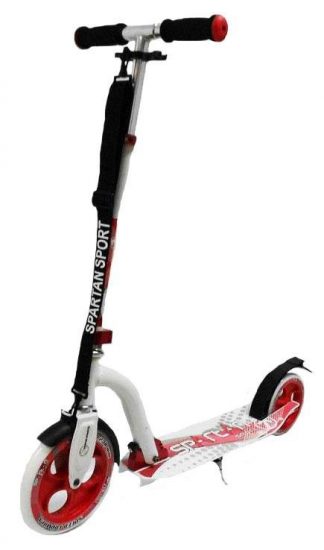 Koloběžka SPARTAN JUMBO II bílá