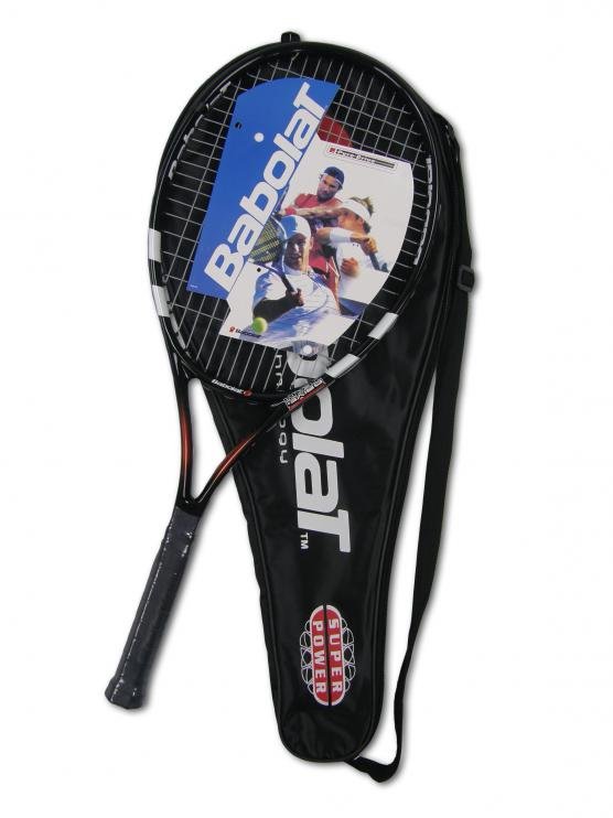 Tenisová raketa CARBON/ALU Pure Dri černá