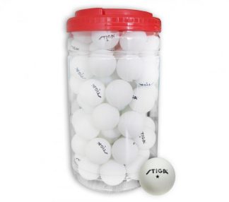 Míčky na stolní tenis 1* TRAINING bílé 60ks DOZA bílá