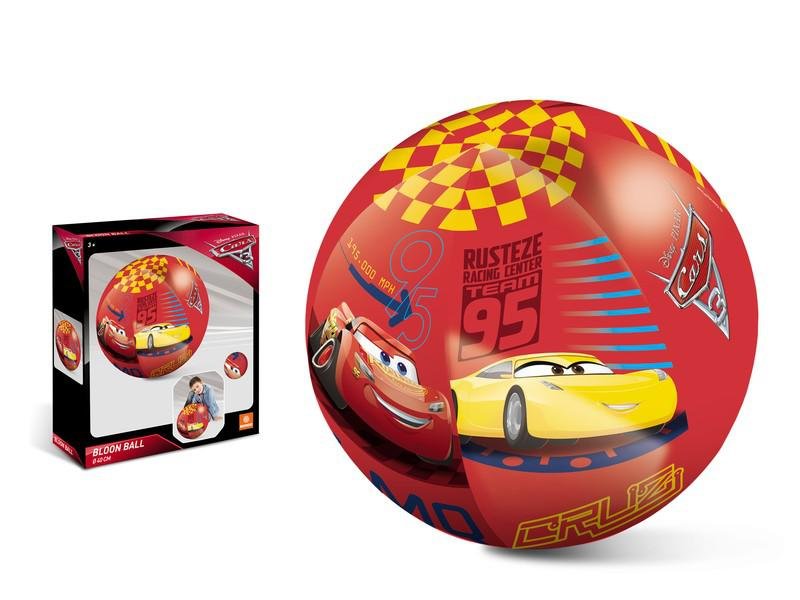 Nafukovací míč Mondo BLOON BALL 13426 Cars 40 cm červená