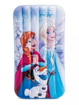 Nafukovací lehátko - matrace Intex Frozen 157x88x18 cm bílá/modrá