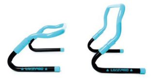 Překážky LivePro AGILITY nastavitelné 20-30 cm - SADA 5ks modrá