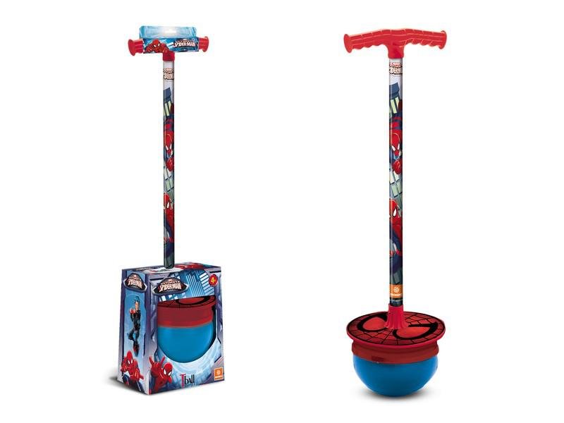 Skákací míč SPIDERMAN T-BALL modrá