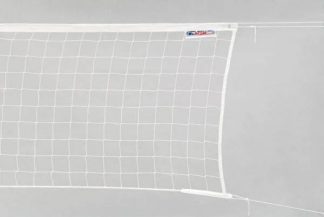 Síť volejbalová s lankem bílá SEDCO bílá