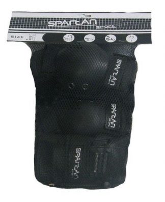 Chrániče In-Line Junior 271 SPARTAN velikost L černé černá