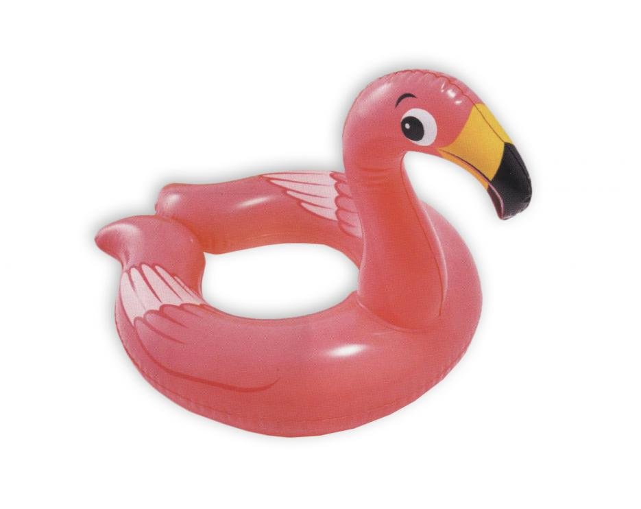 Kruh zvířátko Intex 77x55cm růžová