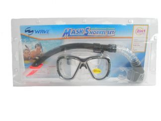 Potapěčský set Sedco WAVE SENIOR černý Černá