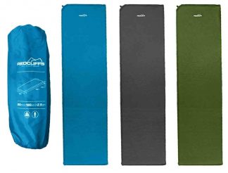 Samonafukovací karimatka Redcliffs 180x50x2,5 cm zelená