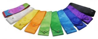 Gymnastická stuha SEDCO JUNIOR 4 m Tmavě zelená