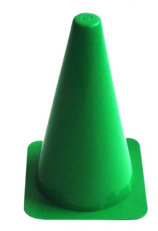 Kužely kopaná 37cm zelená