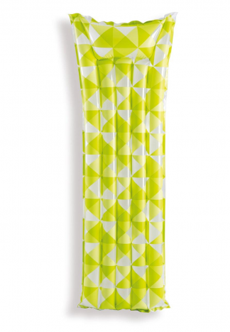 Lehátko nafukovací MOSAIC Intex 59712 183 x 69 cm zelená