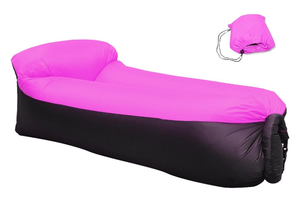 Nafukovací vak Sedco SOFAIR LAZY DUO růžová