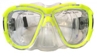 Potápěčská maska ESCUBIA Nadir Senior Žlutá