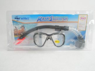POTÁPĚČSKÝ SET WAVE SENIOR černá