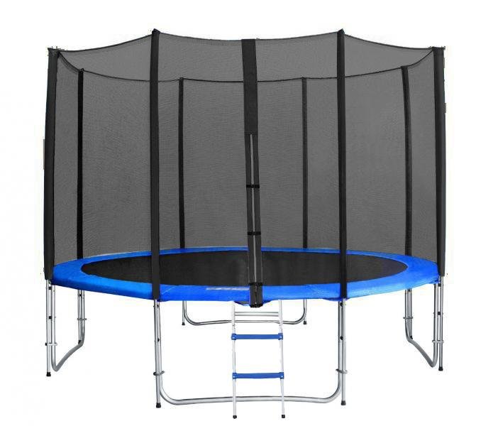 Trampolína SEDCO 366 cm + síť a žebřík v ceně Modrá