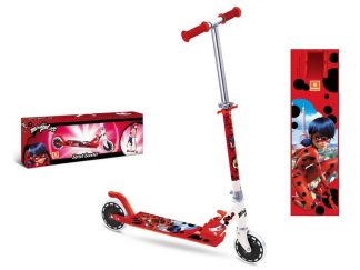 Koloběžka MONDO ALU 181 MIRACULOUS SCOOTER červená