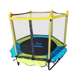 Dětská trampolína SEDCO D03 - 139 cm s ochrannou sítí Zelená