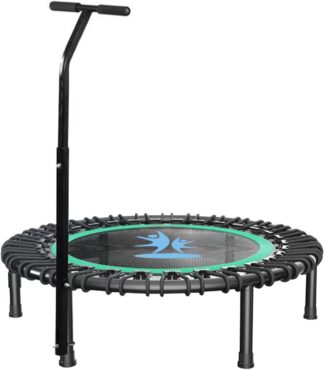 Trampolína s madlem SEDCO YQA50 - kruhová 102 cm Černá