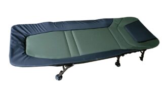 Rybářské lehátko Sedco FISHING 195x75x40 cm khaki