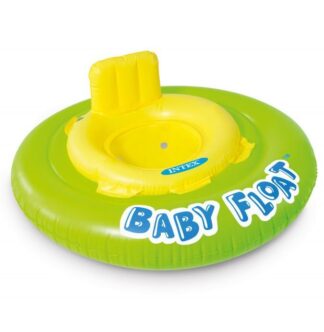 Kruh dětský dvojitý Intex 56588 MY BABY FLOAT zelená