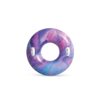 Nafukovací kruh INTEX 56267 WAVES OF NATURE 114 cm fialová