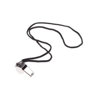 Píšťalka soudcovská kov+šňůrka L M