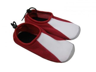 Boty do vody AQUA SURFING bílá/červená
