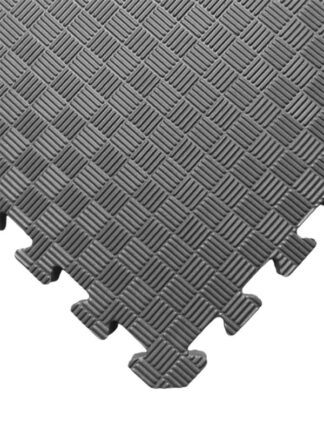TATAMI PUZZLE podložka - Jednobarevná - 50x50x1,3 cm podložka fitness šedá