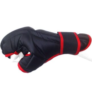 Rukavice Kung-fu PU597 EFFEA černo-červené M