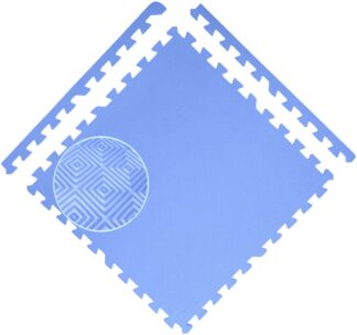 Podložka EVA COLOR 50x50x1,2 cm - SET 4ks modrá