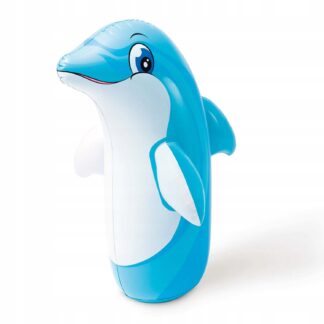 3D Bop bag Intex 44669 nafukovací zvířátka modrá