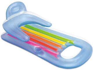 Lehátko nafukovací s opěradlem Intex 58802 modrá