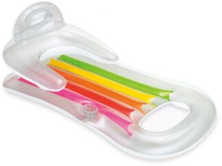 Lehátko nafukovací s opěradlem Intex 58802 bílá