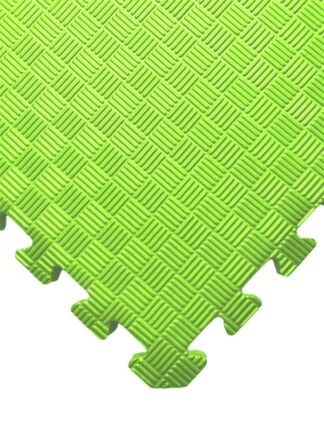 TATAMI PUZZLE podložka - Jednobarevná - 50x50x1,3 cm podložka fitness zelená