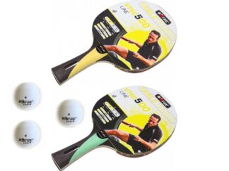Sada pálek na stolní tenis V3 Tec Vtec 500 + míčky