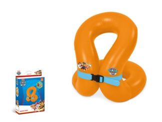 Dětská nafukovací vesta MONDO 16697 Tlapková patrola oranžová