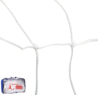 Síť kopaná SEDCO FTN02 - 7,5x2,5x2,2 m - SET NA DVĚ BRANKY bílá