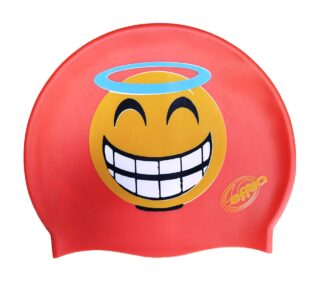 Koupací čepice Effea B 1135 SMAJLIK červená