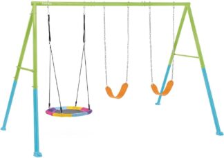 Zahradní houpačka INTEX 44133 SAUCER & SWING 3-FEATURE SET