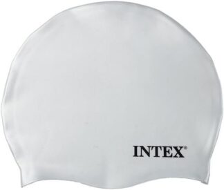 Koupací čepice Intex silicone caps 55992 bílá