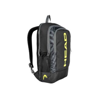 Tenisový batoh Head Base Backpack 17L black/neon yellow černá/žlutá