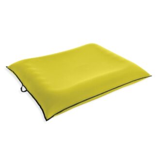 Nafukovací lehátko INTEX 56794 LUXE LOUNGE 198x157 cm žlutá