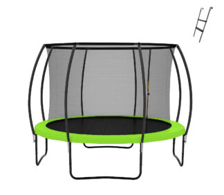 Trampolína SEDCO SUPER B - 366 cm + ochranná síť + žebřík zelená