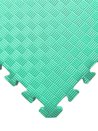 TATAMI-TAEKWONDO PUZZLE - Jednobarevná - 100x100x1,0 cm- podložka na cvičení Mořská zelená