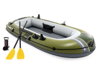 Nafukovací člun INTEX 66332 Sport Series SEAHAWK 2 Set zelená